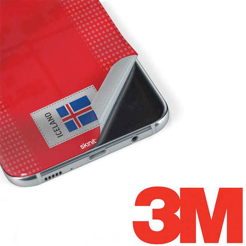 Iceland Soccer Flag Galaxy S8 Plus Skin