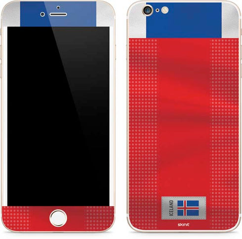 Iceland Soccer Flag iPhone 6/6s Plus Skin