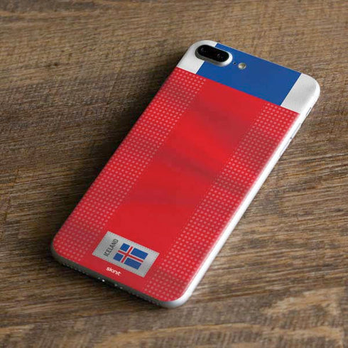 Iceland Soccer Flag iPhone 7 Plus Skin