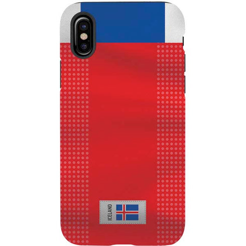 Iceland Soccer Flag iPhone X Pro Case