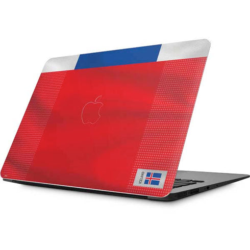 Iceland Soccer Flag Apple MacBook Skin