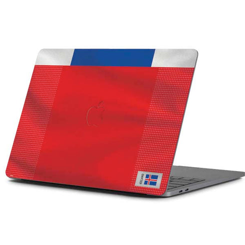 Iceland Soccer Flag Apple MacBook Pro 13-inch Skin