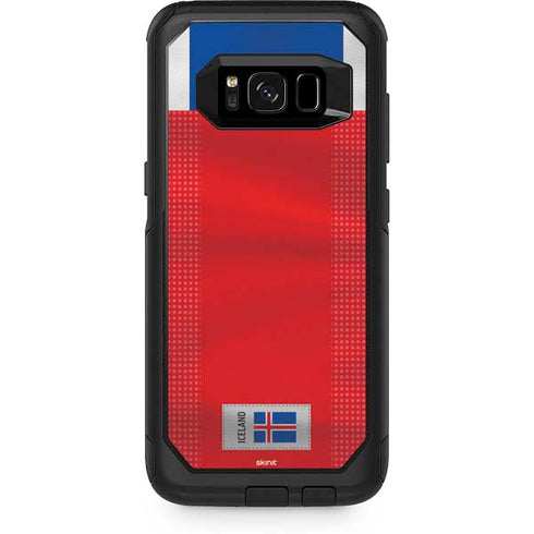 Iceland Soccer Flag Otterbox Commuter Galaxy Skin