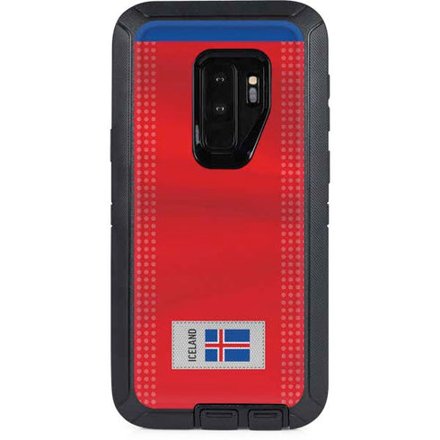 Iceland Soccer Flag Otterbox Defender Galaxy Skin