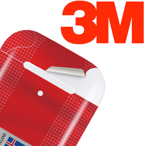 Iceland Soccer Flag Apple AirPods 2 Skin