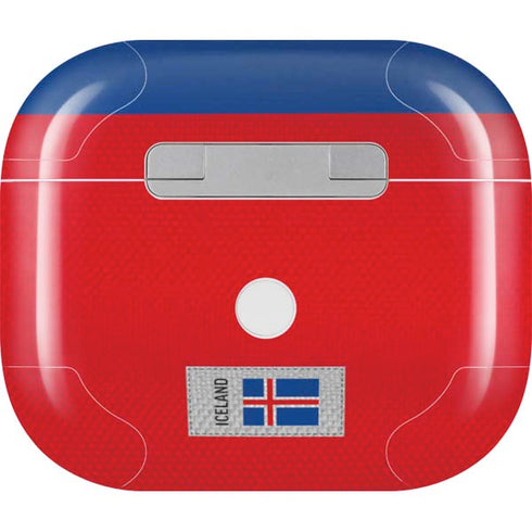 Iceland Soccer Flag Apple AirPods (3rd Gen 2021) Skin
