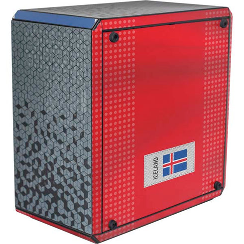 Iceland Soccer Flag Cooler Master MasterBox Q300L Mini Tower Skin