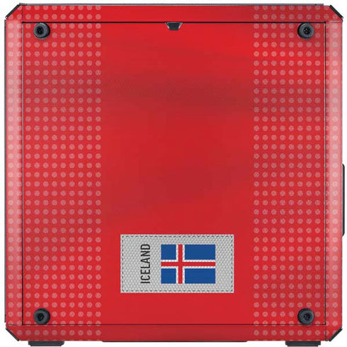 Iceland Soccer Flag Cooler Master MasterBox Q300L Mini Tower Skin