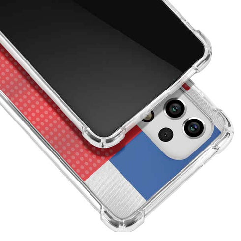 Iceland Soccer Flag Galaxy A33 5G Clear Case