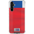 Iceland Soccer Flag Galaxy A54 5G Clear Case