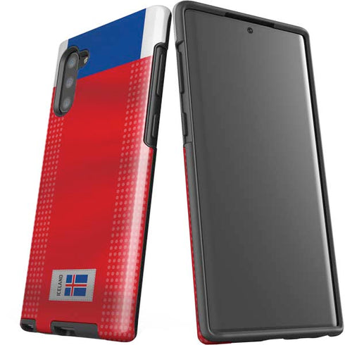 Iceland Soccer Flag Galaxy Note 10 Pro Case