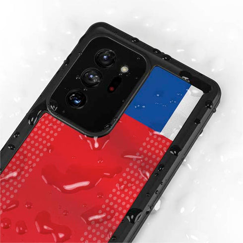 Iceland Soccer Flag Galaxy Note20 Ultra 5G Waterproof Case