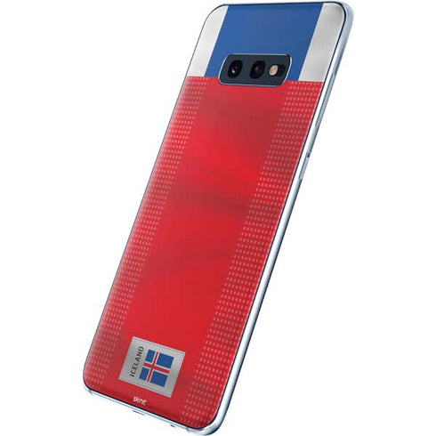 Iceland Soccer Flag Galaxy S10e Skin