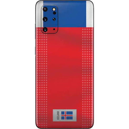 Iceland Soccer Flag Galaxy S20 Plus Skin
