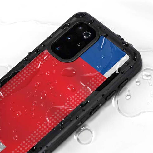 Iceland Soccer Flag Galaxy S20 Plus Waterproof Case