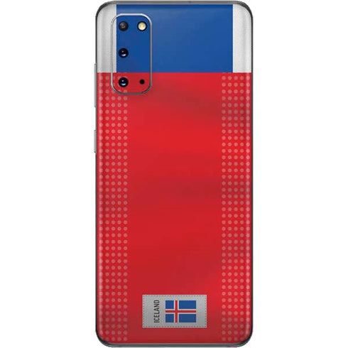 Iceland Soccer Flag Galaxy S20 Skin