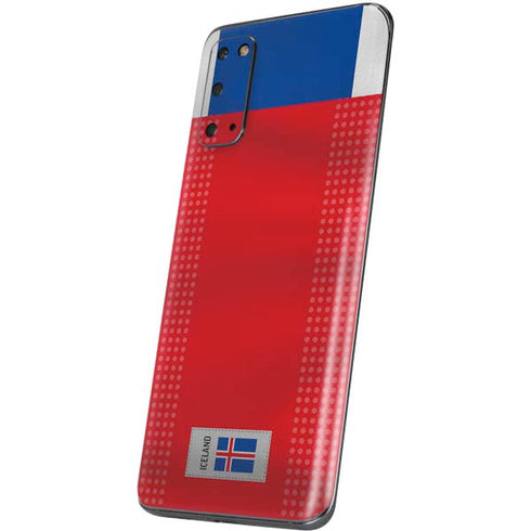 Iceland Soccer Flag Galaxy S20 Skin