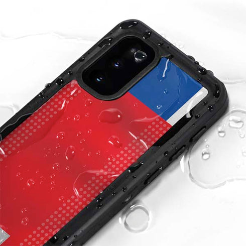 Iceland Soccer Flag Galaxy S20 Waterproof Case