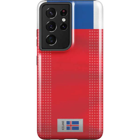 Iceland Soccer Flag Galaxy S21 Ultra 5G Pro Case