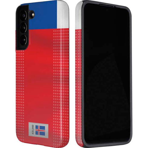 Iceland Soccer Flag Galaxy S22 Plus Pro Case