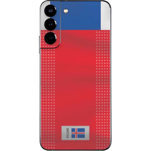 Iceland Soccer Flag Galaxy S22 Plus Skin