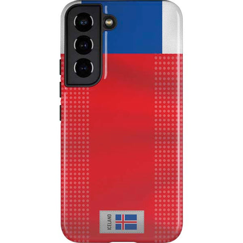 Iceland Soccer Flag Galaxy S22 Pro Case