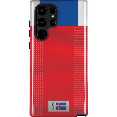 Iceland Soccer Flag Galaxy S22 Ultra Pro Case