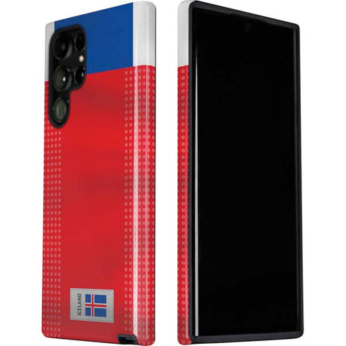 Iceland Soccer Flag Galaxy S22 Ultra Pro Case