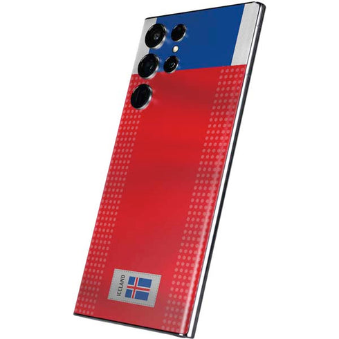 Iceland Soccer Flag Galaxy S22 Ultra Skin
