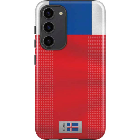 Iceland Soccer Flag Galaxy S23 Plus Pro Case