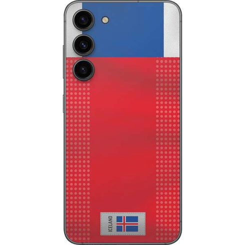 Iceland Soccer Flag Galaxy S23 Plus Skin
