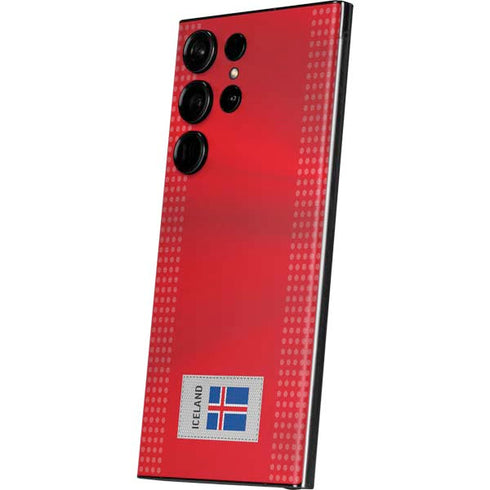 Iceland Soccer Flag Galaxy S23 Ultra Skin