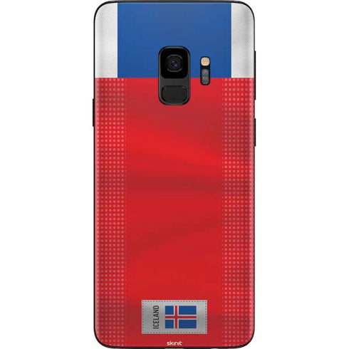 Iceland Soccer Flag Galaxy S9 Skin