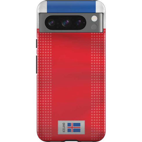 Iceland Soccer Flag Google Pixel 8 Pro Impact Case
