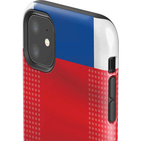 Iceland Soccer Flag iPhone 11 Impact Case