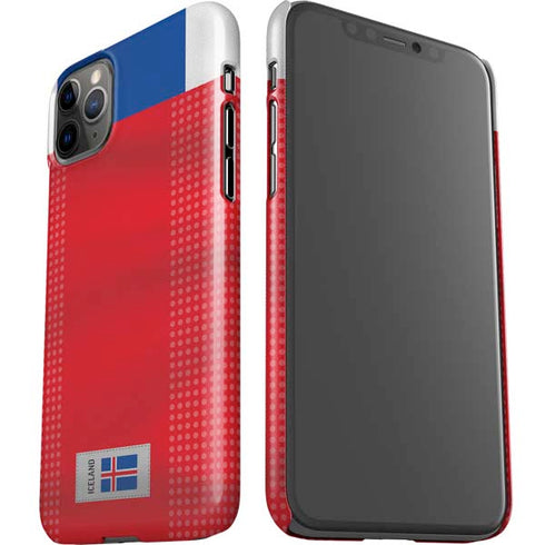 Iceland Soccer Flag iPhone 11 Pro Max Lite Case