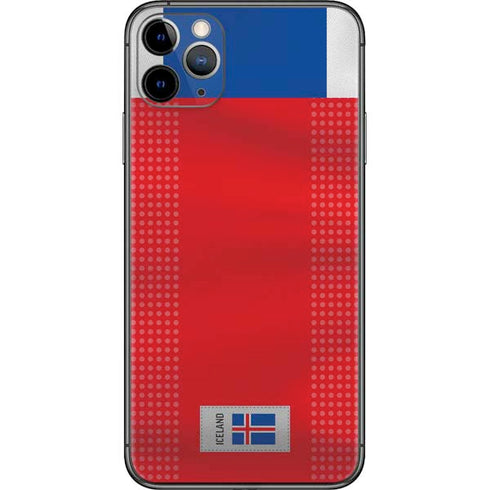Iceland Soccer Flag iPhone 11 Pro Max Skin