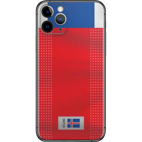 Iceland Soccer Flag iPhone 11 Pro Skin