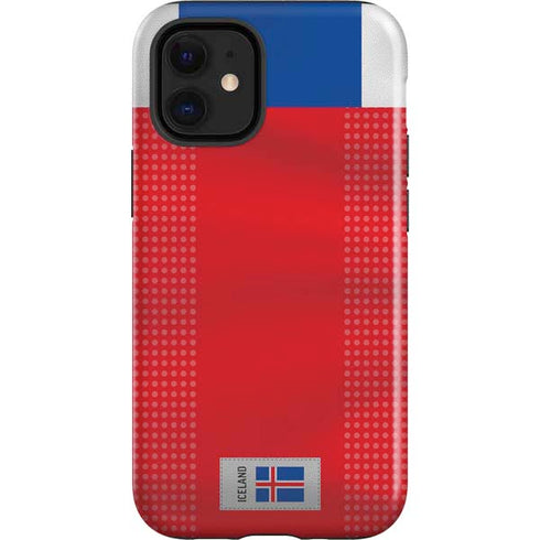 Iceland Soccer Flag iPhone 12 Mini Impact Case