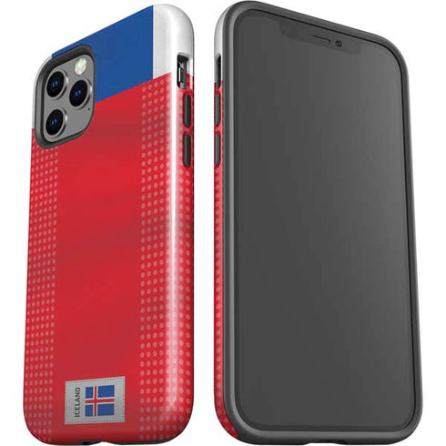 Iceland Soccer Flag iPhone 12 Pro Max Impact Case