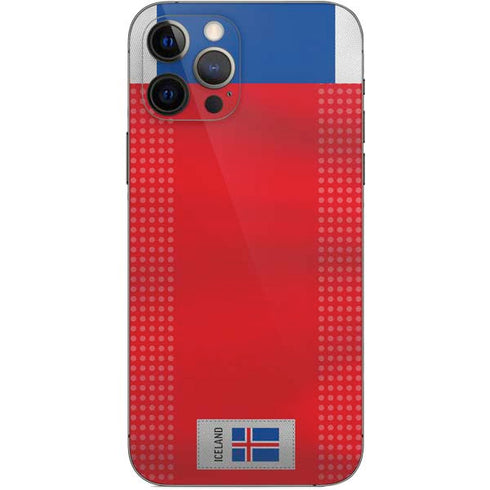 Iceland Soccer Flag iPhone 12 Pro Skin