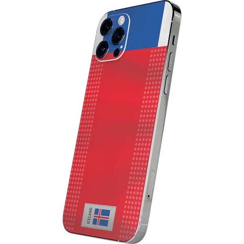 Iceland Soccer Flag iPhone 12 Pro Skin