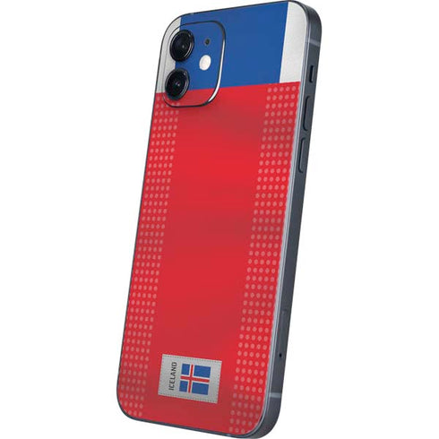 Iceland Soccer Flag iPhone 12 Skin