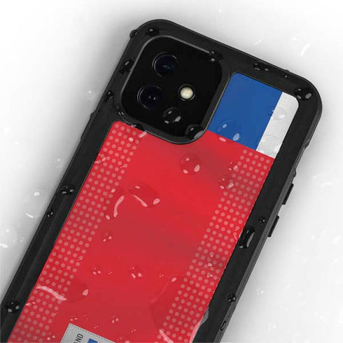 Iceland Soccer Flag iPhone 12 Waterproof Case