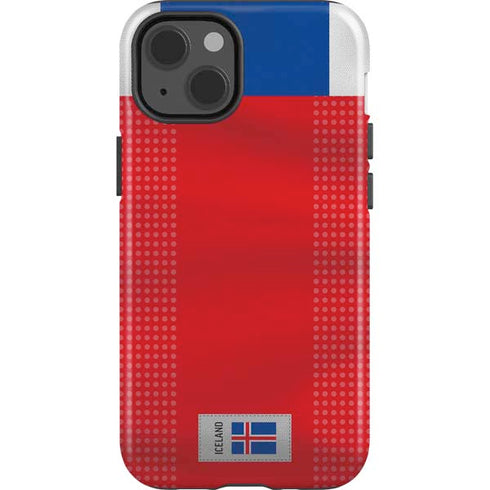 Iceland Soccer Flag iPhone 13 Impact Case