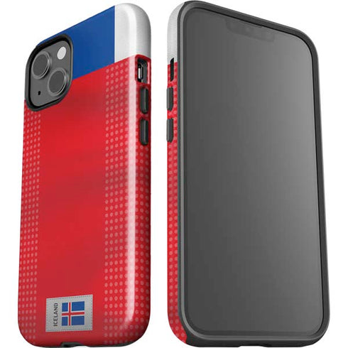 Iceland Soccer Flag iPhone 13 Impact Case