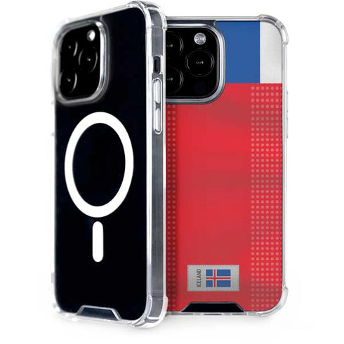 Iceland Soccer Flag iPhone 13 Pro Max MagSafe Case