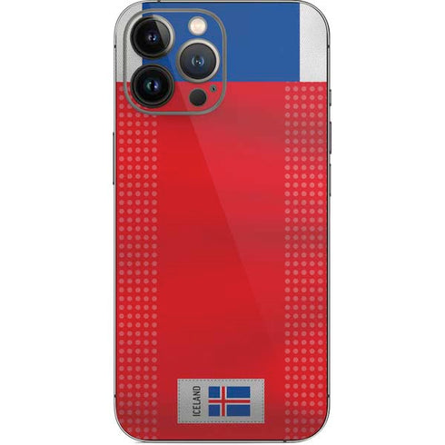 Iceland Soccer Flag iPhone 13 Pro Max Skin