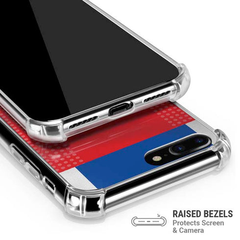 Iceland Soccer Flag iPhone 7/8 Plus Clear Case
