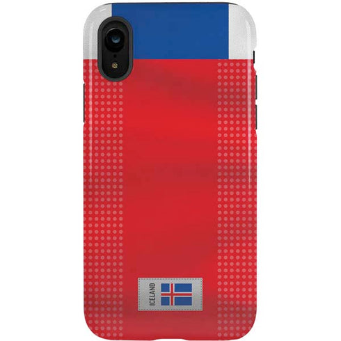 Iceland Soccer Flag iPhone XR Pro Case
